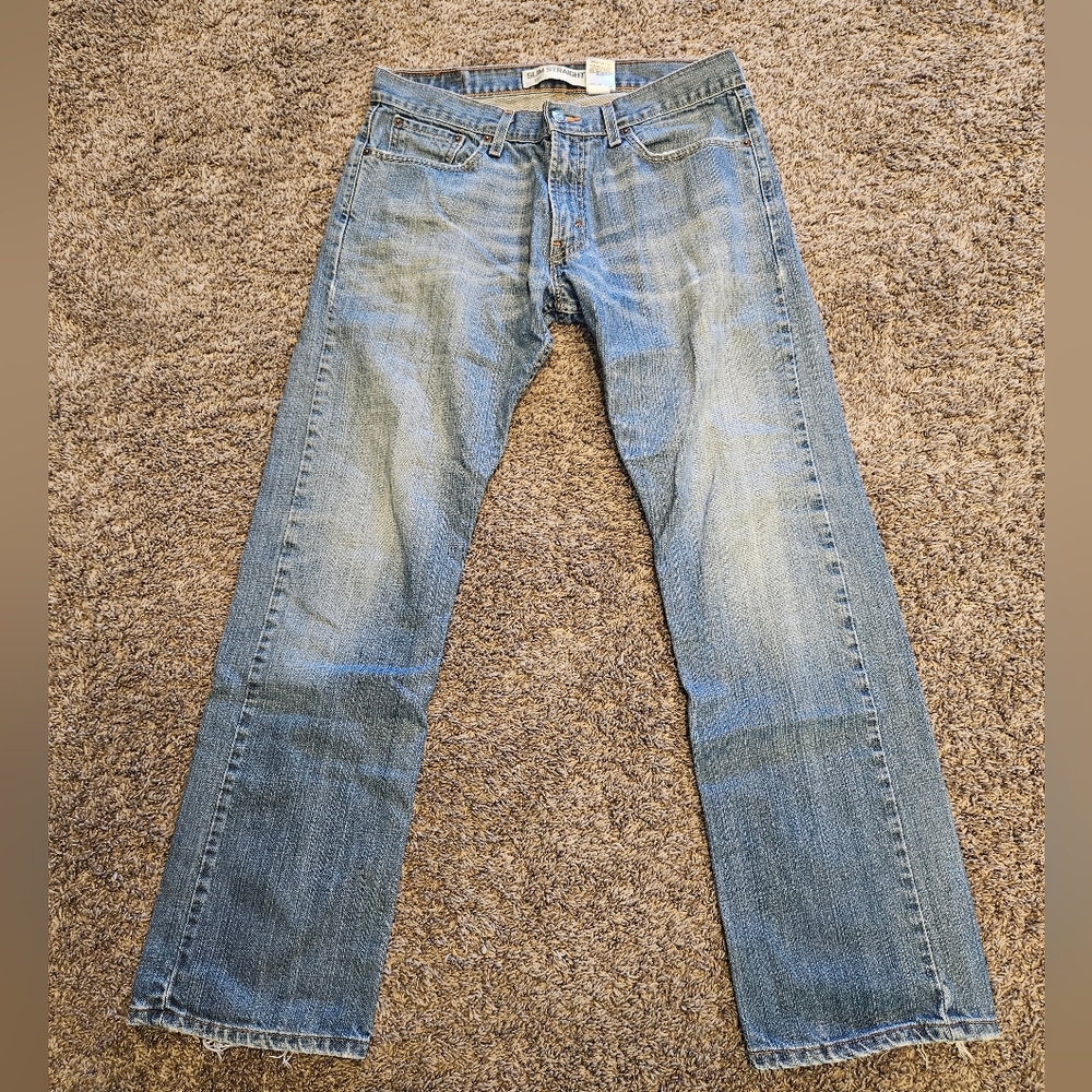 🛍 Mens slim straight levis jeans 33×30
